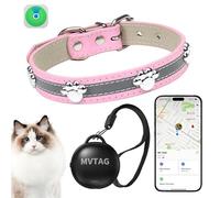 Aoikoy Collier GPS Gatto, Taille Ajustable, Convient aux Petits, Moyens et Grands Chats, Pas de Frais mensuels, étanchéité IP67, Compatible iOS Uniquement !