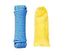 AOIQTTJNB 10mm Corde Statique 10m pour Secours en Hauteur | Nylon haute résistance, solide et durable, pour alpinisme, gréement, amarrage et levage, bleu