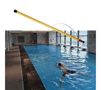 Aoisavch Crochet Sauvetage télescopique for Piscine avec Perche, 14.7-21ft Adjustable Fiberglass Swimming Pole for Beach (14.7ft/4.5m)