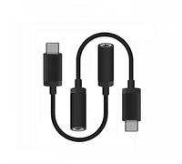 Aoiutrn Lot de 2 adaptateurs USB de Type C vers Prise Casque 3,5 mm, USB-C vers Microphone, Audio auxiliaire vers 3,5 mm, compatibles avec Motorola Moto Z, Huawei, Xiaomi, LeEco Le et Plus Encore