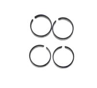 AOIUU 4 segments de piston de diamètre 30,5 mm, 31 mm, 32 mm, 33 mm, 34 mm, 35 mm, 36 mm, 37 mm, 38 mm, 39 mm, épaisseur 1,5 mm, débroussailleuses, coupe-bordures, scies, tarières, souffleurs(36 X 1.5