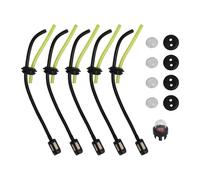 AOIUU Accessoires for débroussailleuse Ensemble de tuyaux de carburant Kit de filtre complet Tuyau flexible Kit de filtre à essence Ensemble de débroussailleuse