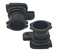 AOIUU Adaptateur d'admission de carburateur, tuyau collecteur Ftis for Husqrvan 362 365 371 372 XP 375K for J-0-n-s-e-r-e-d 2063 2065 2071 2163 2165 2171 tronçonneuse