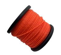 AOIUU Bobine de fil de coupe-bordure carré en nylon orange 2,4 mm/2,7 mm/3 mm 100 for débroussailleuse, tondeuse à gazon, désherbeur de jardin(2-4mmx100m)