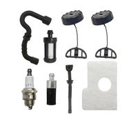 AOIUU Bouchon de réservoir for filtre à air, carburant, huile, for tronçonneuse STh-iL MS180 MS170 018 017 MS 180 170, pièce de rechange, kit de bougies d'allumage