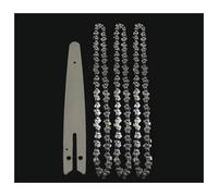 AOIUU Chaîne de scie 6 pièces for mini-tronçonneuses, mini-tronçonneuses électriques, 37 nœuds, 18 couteaux, accessoire de rechange for chaîne de scie(6-inch Set3)