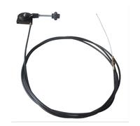 AOIUU Commande d'accélérateur manuelle for excavatrice, moissonneuse, tracteur, épandeur de fumier, ensemble de câble d'accélérateur, contrôleur autobloquant(H(with wire-4.5m))