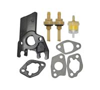 AOIUU Compatible avec les moteurs de tondeuses à gazon h0-n-d-a GX160 et GX200 (5,5 CV et 6,5 CV) : pièce détachée (réservoir de carburant, filtre, joint, isolateur de carburateur, entretoise).