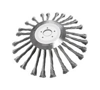 AOIUU Convient aux têtes de coupe de fil de 10 pouces avec kits d'adaptateurs, outils de jardinage, pièces de tête de brosse à essence universelles(6in)