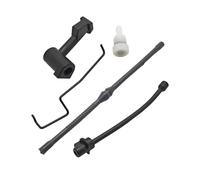 AOIUU Convient aux tronçonneuses chinoises 4500 5200 5800 45cc 52cc 58cc, kit de remplacement de tuyau de carburant, de pompe à huile, de tige d'accélérateur
