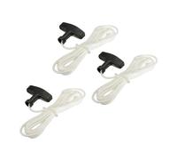AOIUU Convient for h0-n-d-a GX160 GX200 GX240 GX270 GX390 for LUSQI 1 2 3 Set Remplacement du cordon de traction sur la tondeuse à gazon for la poignée du démarreur à rappel(3PCS)
