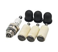 AOIUU Convient for K-a-w-a-s-a-k-i TD18 TD24 TG33 débroussailleuse 49043-2065 Bougie d'allumage carburateur Ampoule d'amorçage kit de Filtre à Carburant
