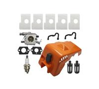 AOIUU Convient for STh-iL MS180 MS170 018 017 MS 180 170 w-a-l-b-r-0 Carby Air Fuel Filter Line Hose Top Cylinder Engine Cover Shroud Carburateur Carb