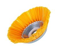 AOIUU Convient for tête de coupe-herbe universelle de 8 pouces, roue en nylon, brosse rotative for désherbage de jardin