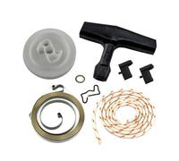 AOIUU Convient for tronçonneuse Sthil 034 036 044 046 MS340 MS360 MS440 MS460 1 jeu de ressorts de poulie de corde de poignée de démarreur à rappel