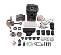 AOIUU Ensemble de Cylindre, Piston, carburateur et Tampon AV for Moteur 42,5 mm, pièces de Rechange for tronçonneuse S-t-h-i-L MS250 MS230 025 023 MS 250 230