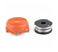 AOIUU Fit For Black & Decker Strimmer Orange Cover Cap +Spool &Line GL675 GL680 GL685 GL686 GL687 GL690 String Trimmer Part Replacement