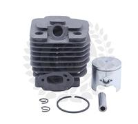 AOIUU Kit Cylindre 39 mm G3800 adapté à la tronçonneuse Zenoah et Plus 38 CC 3800 Ensemble de Cylindre de tronçonneuse Ensemble de Segments de Piston Goupille Pièces de Rechange Komatsu