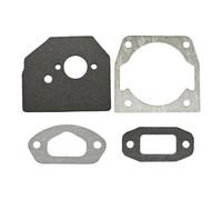 AOIUU Kit de joint d'admission, de carburateur, de silencieux et de cylindre for tronçonneuses chinoises 4500, 5200 et 5800 (52cc, 45cc et 58cc) - Pièce de rechange