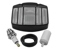 AOIUU Kit de mise au point de bougie d'allumage et de filtre à air for tronçonneuses hus-qva-rna 357XP et 357 359 (537 01 09-03, 537010901, 5313005-02)(Air Filter assembly)