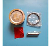 AOIUU Kit de Piston 60 mm for H0nda GXV120 118 CC 4 Temps 4 CV OHV Arbre Vertical HR194 214 215 Ensemble de bagues de Cylindre de Tondeuse Ensemble de Clips de goupille