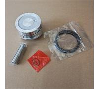 AOIUU Kit de Piston Gxv120 60 mm adapté for H0nda et Autres 118cc 4t 4hp Ohv Arbre Vertical Hr194 214 215 Ensemble de bagues de Cylindre de Tondeuse Assemblage de Clips de goupille