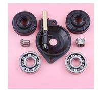 AOIUU Kit d'engrenages à vis sans Fin for Pompe à Huile et palier de Vilebrequin, Compatible avec Moteur de tronçonneuse Husvq-Arna 235 236 240 236E 240E, pièces de Moteur Motosierra Gasolina