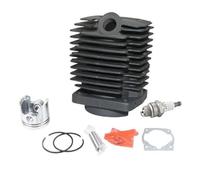 AOIUU Kit Piston-Cylindre de 40 mm Compatible avec Les débroussailleuses 40-6, 40F-6, 1E40F-6, CG411, 411, BC411 et BG411. Pièces détachées for Coupe-Bordures 40-6.