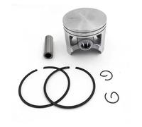 AOIUU Kit piston MS361 47 mm for tronçonneuses 2 temps ST. MS341-Z MS361N MS361N MS361RZ, cylindre, bagues de serrage, goupilles
