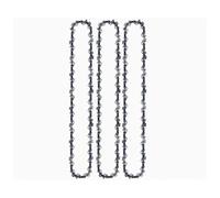 AOIUU Lame de tronçonneuse 10 pouces, guide-chaîne 3/8 LP 0,050, scie électrique, 40 maillons d'entraînement, scie de charge for la coupe du bois(3pcs 10-inch Chain)