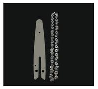 AOIUU Lames de tronçonneuse 4"/6"/8" for couper le bois, calibre 0,043", 1/4" LP, 28/37/45DL, mini-chaînes de tronçonneuse électriques de remplacement.(Chain Guide Set1,6 inch)
