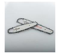 AOIUU Pièces détachées for tronçonneuses de 4/6/8 pouces, accessoires de remplacement for outils de coupe du bois avec guides de tronçonneuse de 4/6/8 pouces(8 inch)