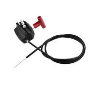 AOIUU Tondeuse à gazon 142 cm 56 pouces, levier de starter en alliage, câble d'accélérateur, levier de commande, kit de poignée de commande