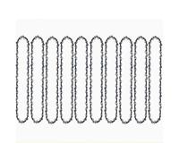 AOIUU Tronçonneuse électrique à essence 4 6 8 10 12 14 16 18 20 pouces 28 33 37 40 45 50 52 55 56 59 62 64 72 76 Lame de scie à chaîne à maillons d'entraînement DL(10PCS Chain,8 inch 043 45 DL)