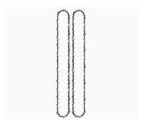 AOIUU Tronçonneuses de 16 pouces for la coupe du bois, mini-chaîne à maillons d'entraînement 3/8 56, accessoires de remplacement for tronçonneuses électriques(2pcs 16-inch Chain)