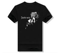 AOJIEXIAO Death Note Deathnote Anime Movie Short Sleeve T Shirt Black M