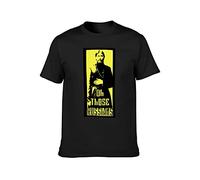 AOJIEXIAO Inspired by Boney - Rasputin Oh Those Russians Old Skool Men Simple Tshirt Black L