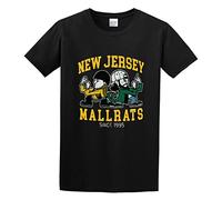 AOJIEXIAO Jersey Mallrats Jay and Fun Symbol Comic Look Silent Bob Clerks Men Simple Tshirt Black 3XL