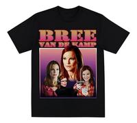 AOJIEXIAO T-Shirt Vintage Bree Van DE KAMP Homage Desperate Housewives Unisex Tee Shirt Noir S