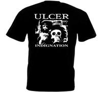 AOJIEXIAO Ulcer Vindignation T Shirt Powerviolence Punk Har0Ore Black M