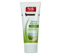 Aok Pur Balance Peeling au sable de mer avec extrait de camomille et de ginseng Contenu : 100 ml Raffine le teint de la peau et lutte contre les impuretés, les rougeurs, les points noirs et les