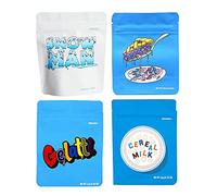 aokat Lot de 100 sacs à biscuits refermables en Mylar anti-odeurs 3,5 g (MIX-C)