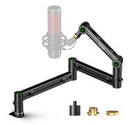 Aokeo AK-59 Bras de microphone réglable pour bureau - Convient pour Blue Yeti, Snowball iCE, HyperX QuadCast, SoloCast, Elgato Wave, etc