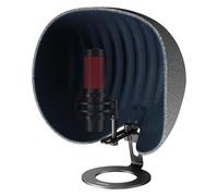 Aokeo Bouclier d'isolation professionnel pliable et réglable pour tout équipement d'enregistrement de microphone à condensateur