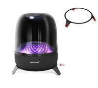 Aokicase Acrylic Table Speaker Holder Suitable for Harman Kardon Aura Studio 3, Aura Studio 4, SoundSticks 4 Bluetooth Speakers (Black, YT-02) 1-PCS