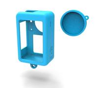 Aokicase Compatible with DJI Action 3 Anti-Scratch Camera Silicone Case Protective Case Silicone Case for DJI Action 3 Anti-Scratch Camera Accessories Blue (A530)