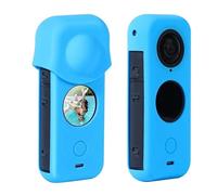 Aokicase Compatible with Insta360 One X2 Anti-Scratch Camera Silicone Case Protective Case for Insta 360 One X2 Action Anti-Scratch Camera Accessories Blue (A429)