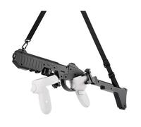 Aokicase Équipement de jeux de manette VR pour Oculus Quest 2 VR Game Gun pour Oculus Quest 2 accessoires, accessoire de poignée P-istol pour jeu FPS, expérience de tir de jeu améliorée (DSA2125)