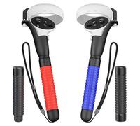 Aokicase VR Spielgriff Zubehör für Quest 2 Controller, Griffverlängerungsgriffe für das Spielen Von Beat Saber Gorilla Tag Spielen,VR Golf Club Attachment Golf+ First Person Tennis(DADS-125689)