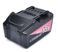 Aokikeisu Batterie de rechange lithium-ion pour outils électriques sans fil Metabo HPT 18 V ~ 36 V/5,0 Ah, MTB18B, BS18LT, SB18LT, SSW18L Metabo 18 V (5000 mAh) 1 paquet